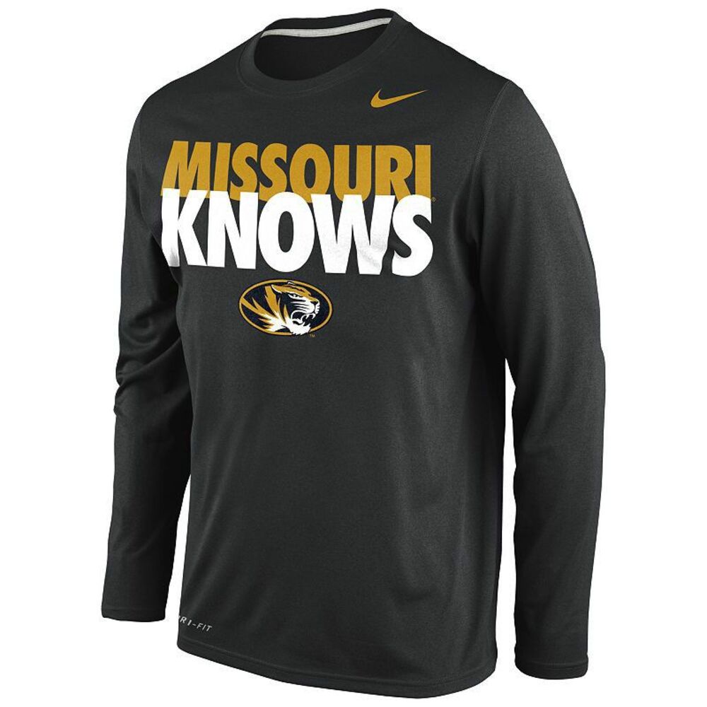 Nike University of Missouri Tigers Missouri Knows Shirt